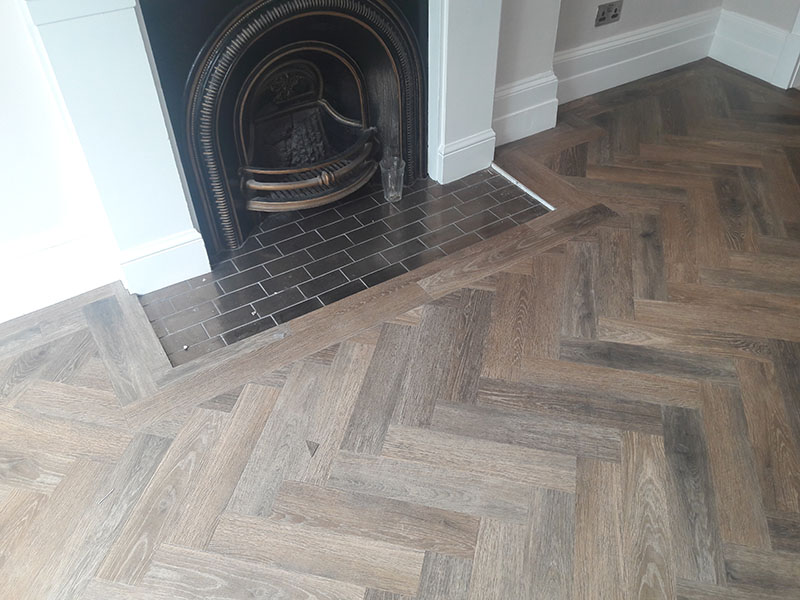 Amtico Parquet Design Fitted In Earlsfield - Luxury Vinyl Tile (LVT) Flooring - Residential