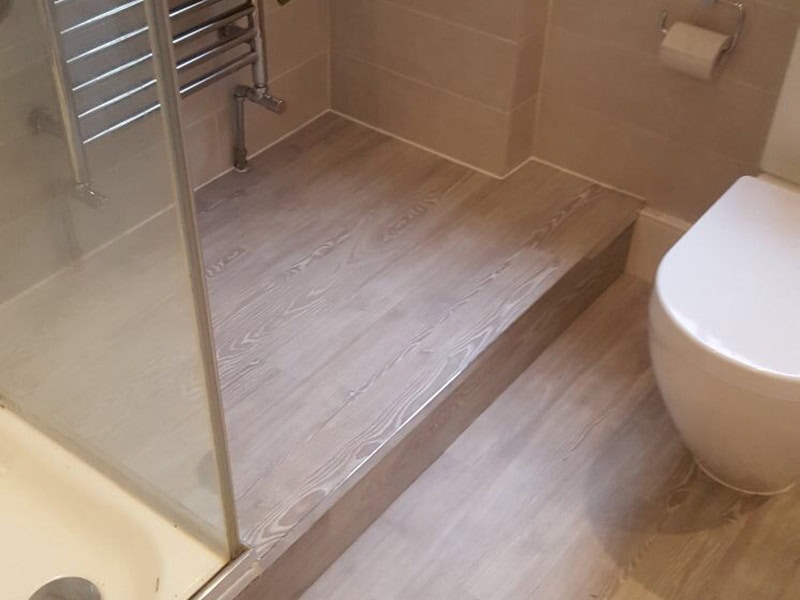 Bathroom & Room - Luxury Vinyl Tile (LVT) Flooring - Residential