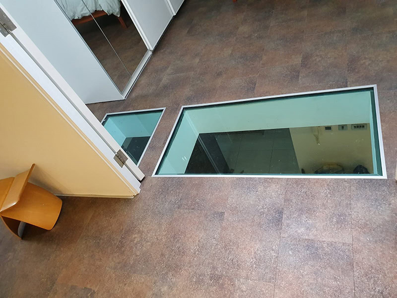 Moduleo Select Cantera Vinyl Flooring & Gerflor Tarasafe Super 7386 Safety Flooring Installed In Earlsfield - Luxury Vinyl Tile (LVT) Flooring - Residential