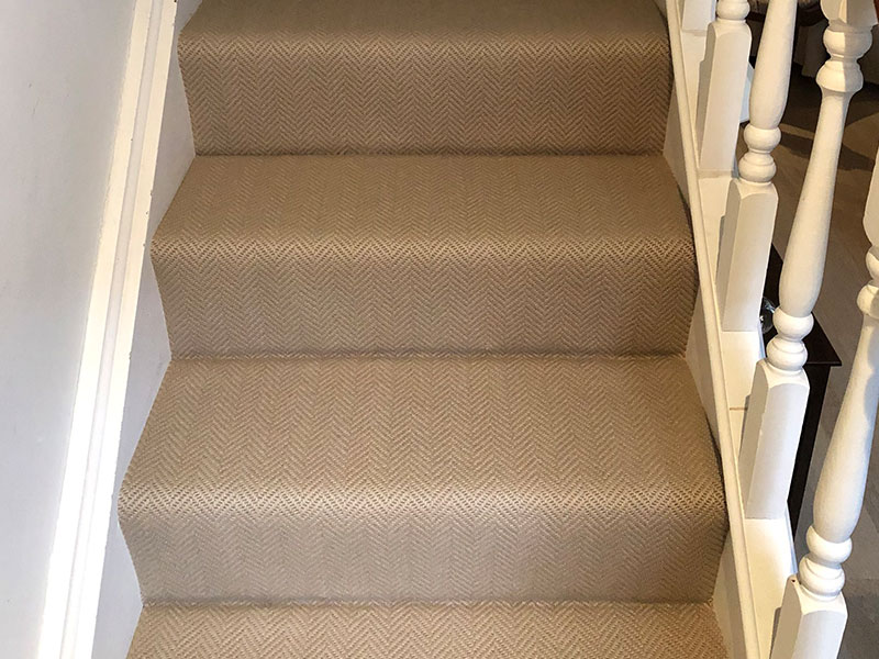 Carpet Installed To Stairs In Farringdon - Carpet - Farringdon - Residential