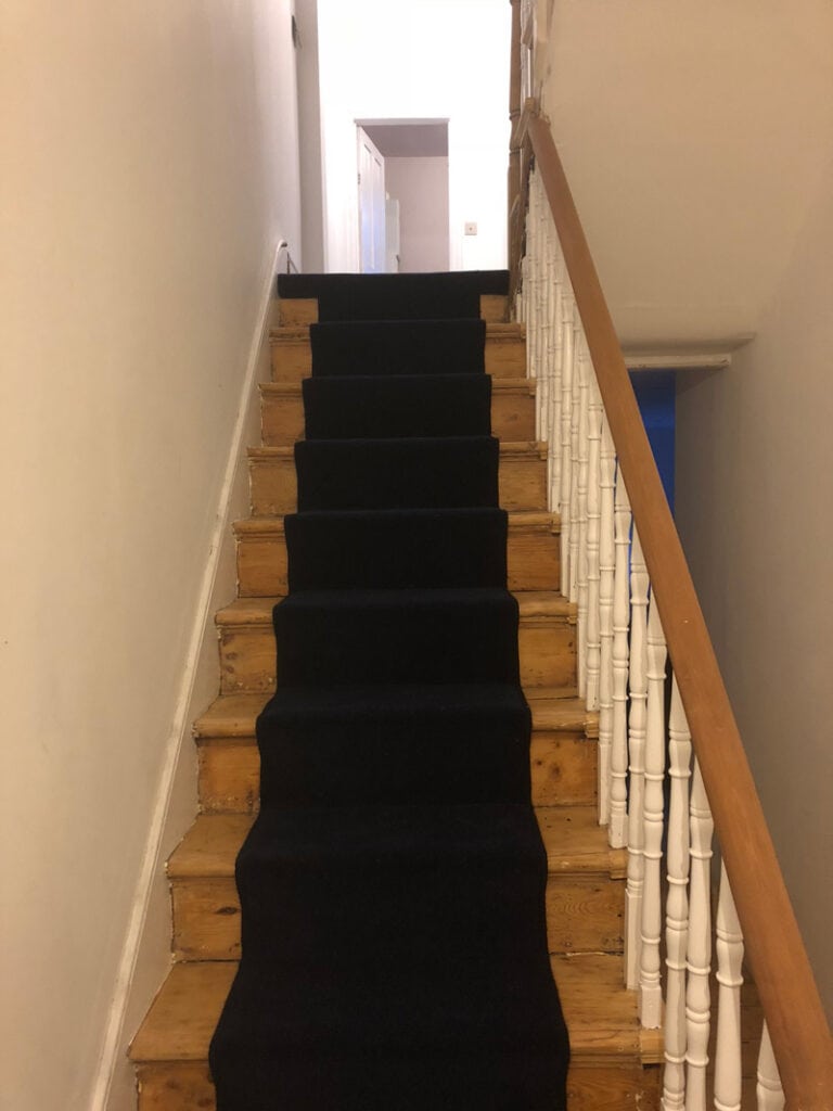 Carpet Stair Runner In Golders Green - Carpet - Residential