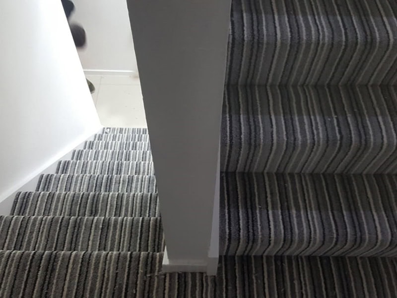 Striped Carpet Supplied & Fitted In Wimbledon - Carpet - Wimbledon - Residential