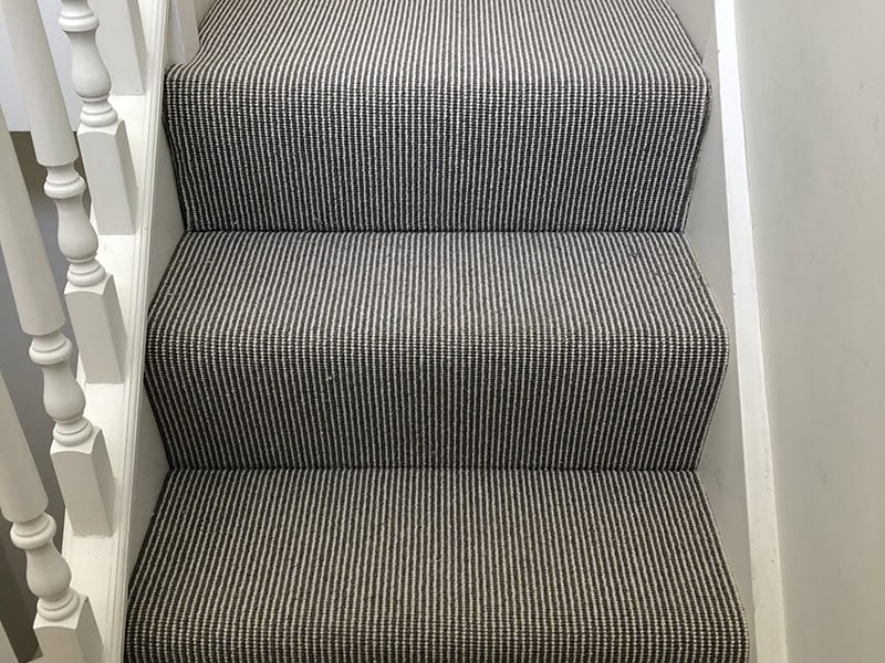 Stair Carpet Installed In Belgravia - Carpet - Belgravia - Residential