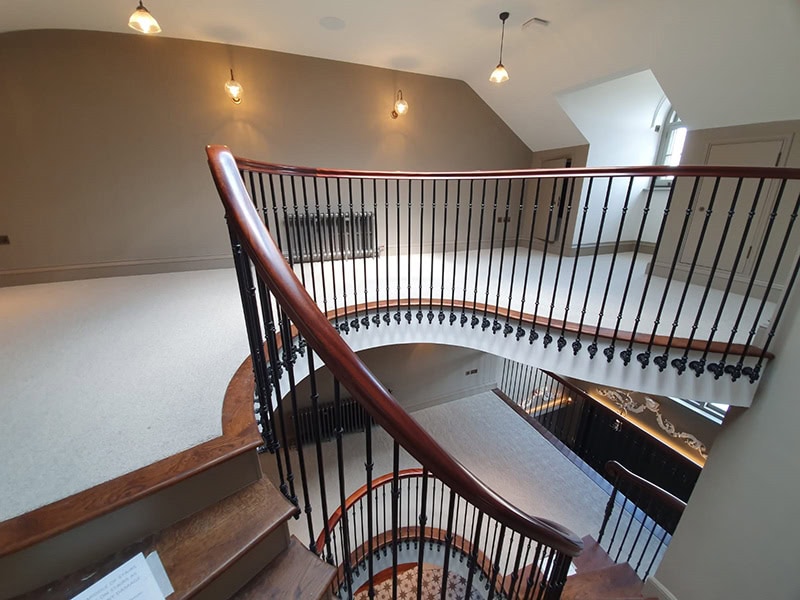 White Carpet Installed In Golders Green - Carpet - Residential