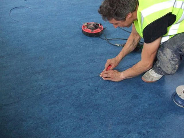 School In North London - Marmoleum Flooring - Islington - Commercial