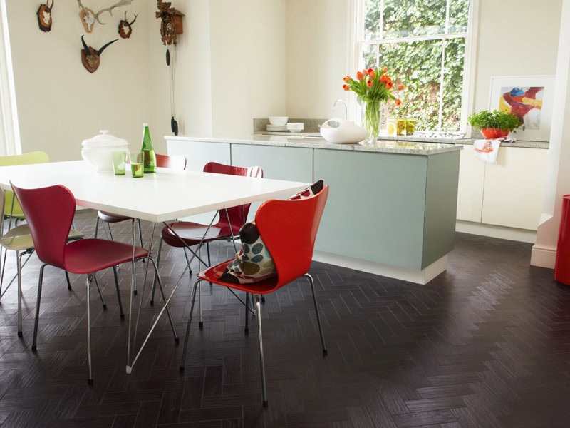 Karndean - Art Select Wood Flooring - AP03 Black Oak - Luxury Vinyl Tile (LVT) Flooring - Vinyl Flooring - Wood Flooring