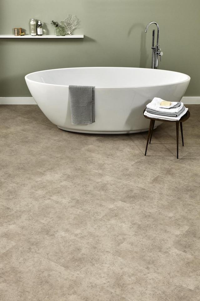 Amtico Click Smart Ceramic Ecru - Luxury Vinyl Tile (LVT) Flooring - Vinyl Flooring - Wood Flooring