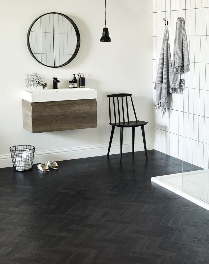 Amtico - Coal Grained Oal - Luxury Vinyl Tile (LVT) Flooring - Vinyl Flooring