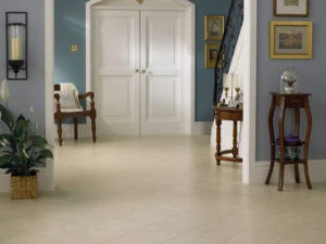Amtico Crema Marfil - Luxury Vinyl Tile (LVT) Flooring - Porcelain Tile Flooring - Vinyl Flooring