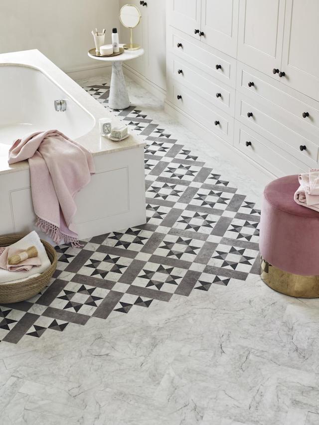 Amtico Decor Marble Flooring - Luxury Vinyl Tile (LVT) Flooring - Vinyl Flooring