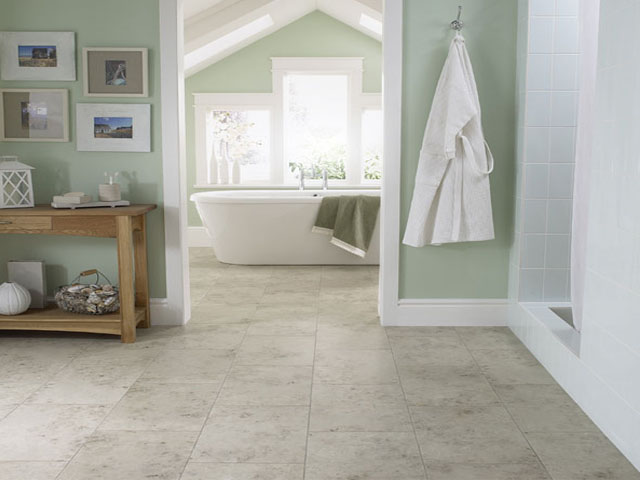 Amtico Jura Grey - Luxury Vinyl Tile (LVT) Flooring - Porcelain Tile Flooring - Vinyl Flooring