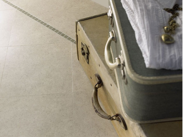 Amtico Limestone Biscuit - Luxury Vinyl Tile (LVT) Flooring - Porcelain Tile Flooring - Vinyl Flooring