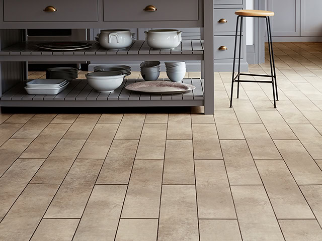 Amtico - Signature AR0SKU31 Kura Kala Brick Block - Luxury Vinyl Tile (LVT) Flooring - Vinyl Flooring