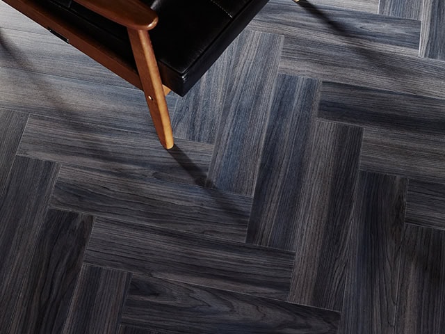 Amtico - Signature AR0W8230 Ink Wash Wood AR0D6000 Herringbone - Luxury Vinyl Tile (LVT) Flooring - Vinyl Flooring - Wood Flooring