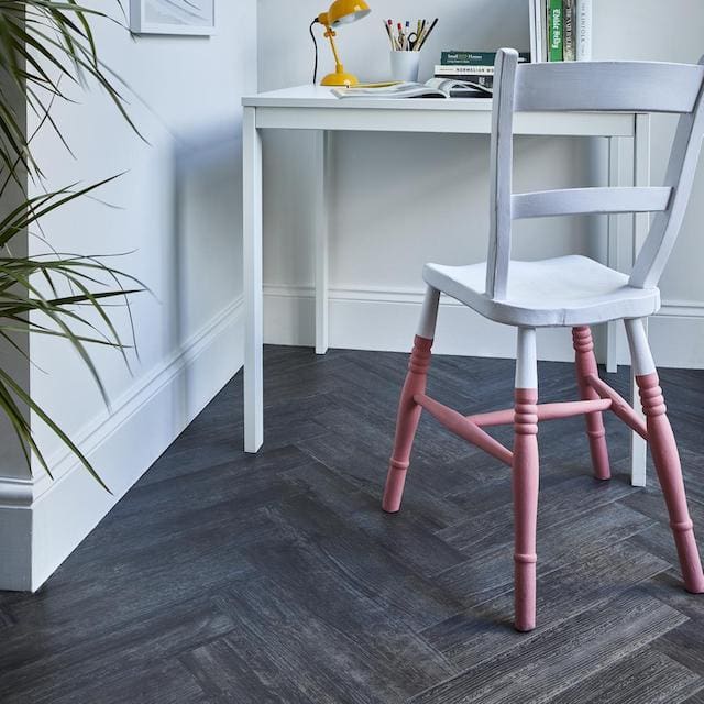Amtico Spacia Blackened Spa Wood SS5W3025 - Luxury Vinyl Tile (LVT) Flooring - Vinyl Flooring - Wood Flooring
