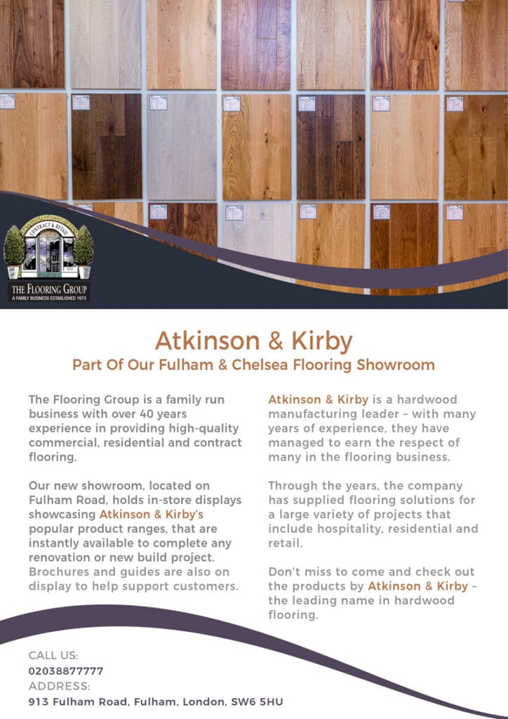 Experience the Beauty of Hardwood and Enjoy Flawless Floor Coverings by Atkinson & Kirby - Wood Flooring