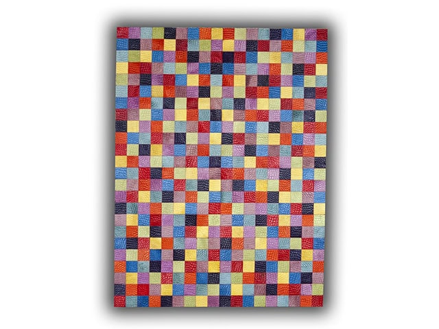 Barnscroft - Cowhide Mosaics - Multi Coloured Bespoke Cowhide Rug - Carpet