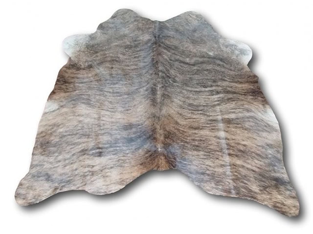 Barnscroft - Natural Cowhide Rugs - Dark Exotic 156 X 150 CM - Carpet