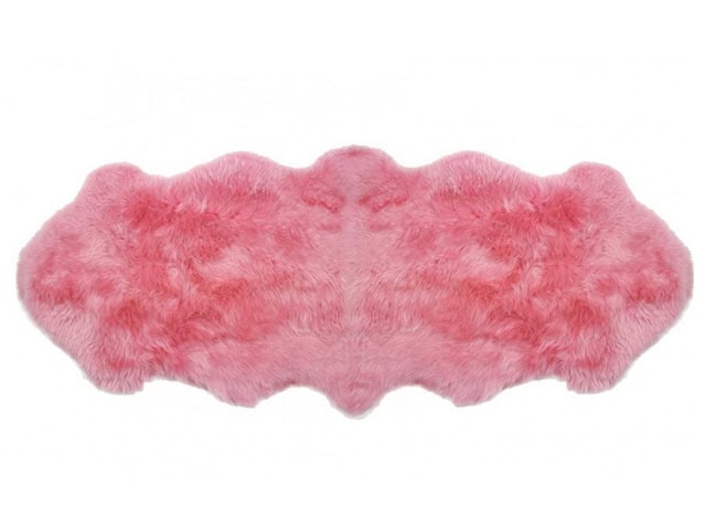 Barnscroft - Sheepskin Rugs - Luxury Pink Double Sheepskin - Carpet