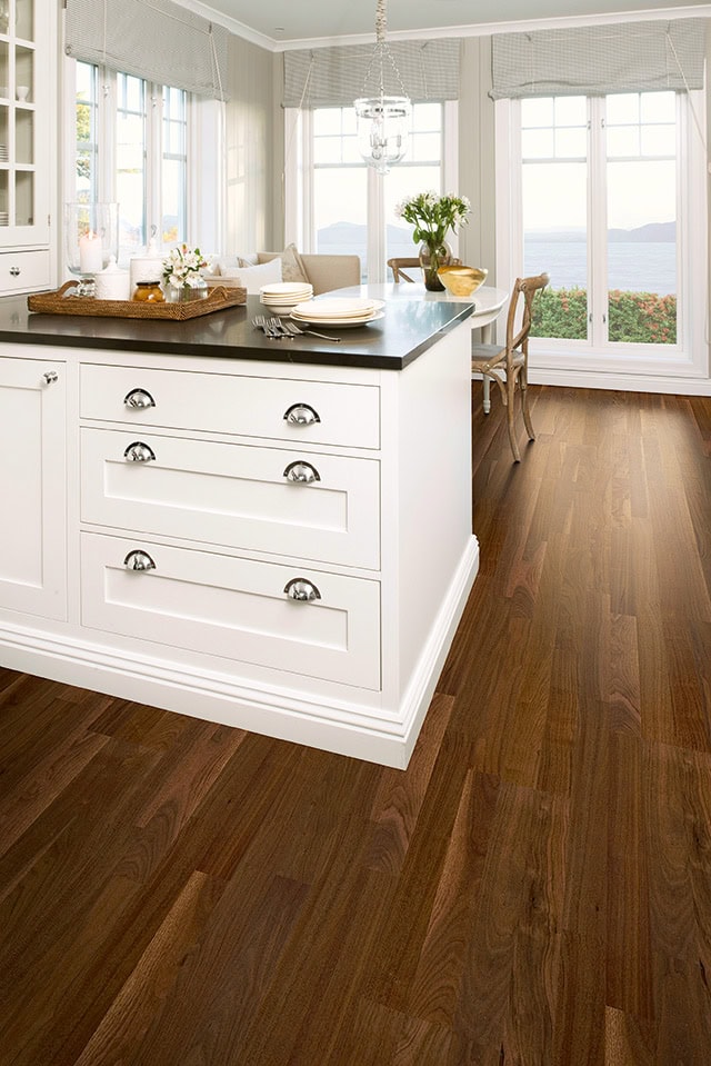 Boen - Walnut Andante 3 Strip - Wood Flooring