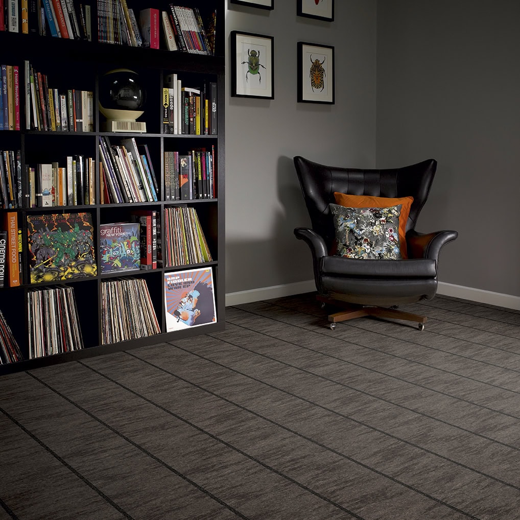 Amtico - Cadence Delta - Fragment Abyss Stripping - Luxury Vinyl Tile (LVT) Flooring - Vinyl Flooring - Wood Flooring