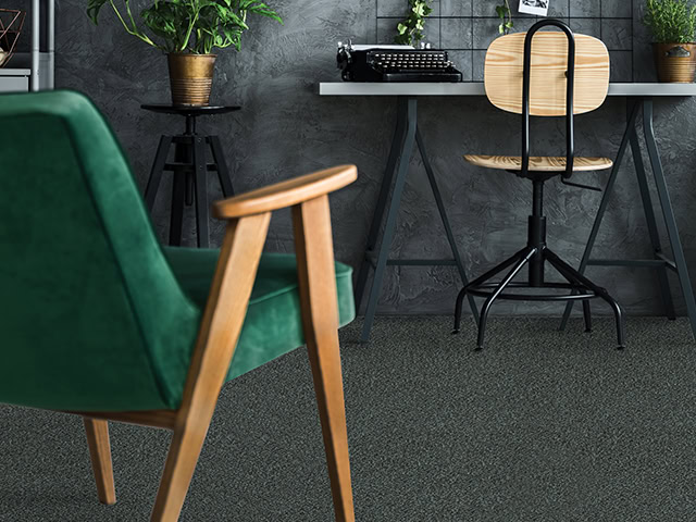 Contempo Carpets - Nexus Mouline Sage & Jet - Carpet
