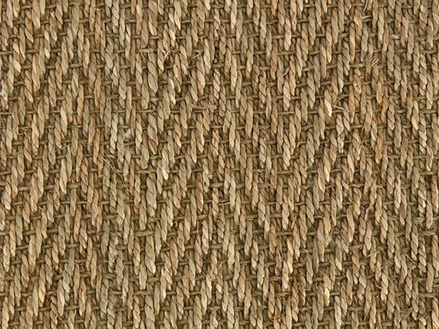 Crucial Trading Seagrass Herringbone - Carpet