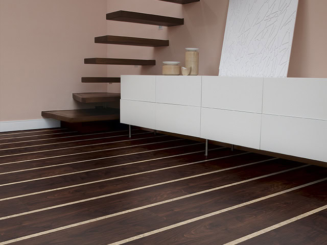 Amtico - Dark Walnut - Alchemy Haze - Luxury Vinyl Tile (LVT) Flooring - Vinyl Flooring - Wood Flooring