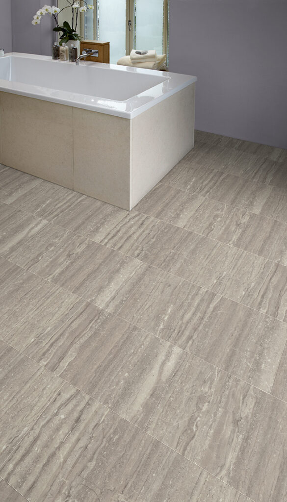 Amtico - Doric Marble - Cross Grain - Composite Calcium Stripping Option 2 - Luxury Vinyl Tile (LVT) Flooring - Vinyl Flooring - Wood Flooring