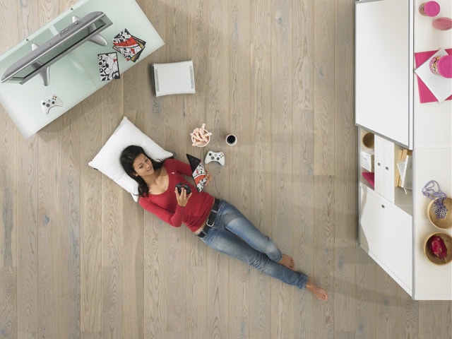 Tarkett - We Wood - Epoque Oak Misty Grey - Luxury Vinyl Tile (LVT) Flooring