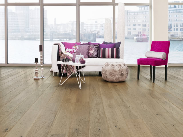 Tarkett - We Wood - Epoque Oak Vintage Soft Grey - Luxury Vinyl Tile (LVT) Flooring