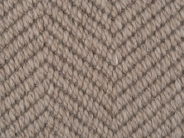 Fibre Flooring - Wool Herringbone Pigeon - Carpet