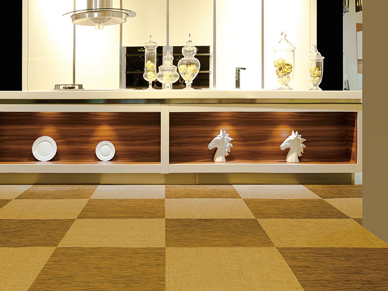 Flexr - Athena Woven Vinyl - Rattan - Vinyl Flooring