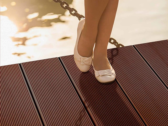 Futura Floors - Outdoor Decking - WPC Dark Brown - Wood Flooring