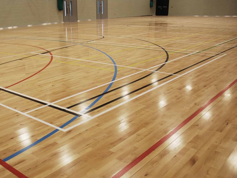 Junckers - Gorton Education Village Sports Hall - Wood Flooring