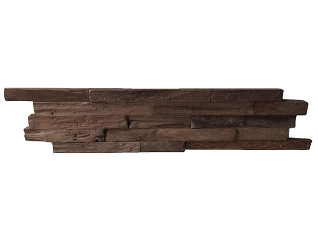 Heywood Vloeren - 3D Teak Wall Panels 'CHARRED' - Wood Flooring