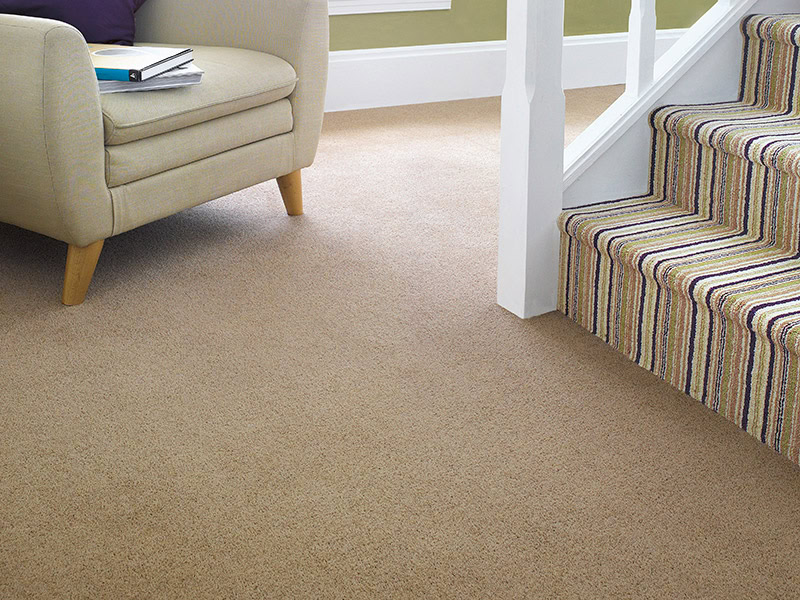 Hugh Mackay Carpets - Durham Twist - Naturals & Stripes - Carpet