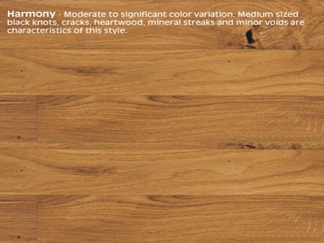 Junckers White Oak Wide Board Harmony - Wood Flooring