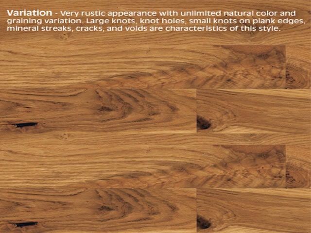 Junckers White Oak Wide Board Variation - Wood Flooring