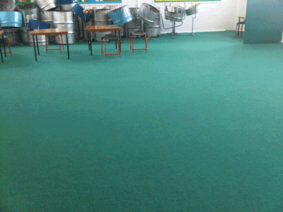 Kenmont Primary School Hall - Carpet - Subfloor Preparation