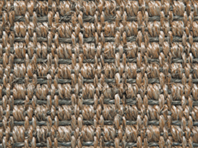Kersaint Kobb - Sisal Contrast Grey - Carpet - Wood Flooring