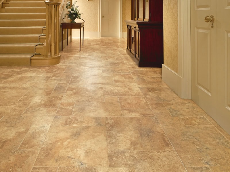 Karndean - Art Select Stone Tiles - LM04 Sark - Luxury Vinyl Tile (LVT) Flooring - Porcelain Tile Flooring - Vinyl Flooring