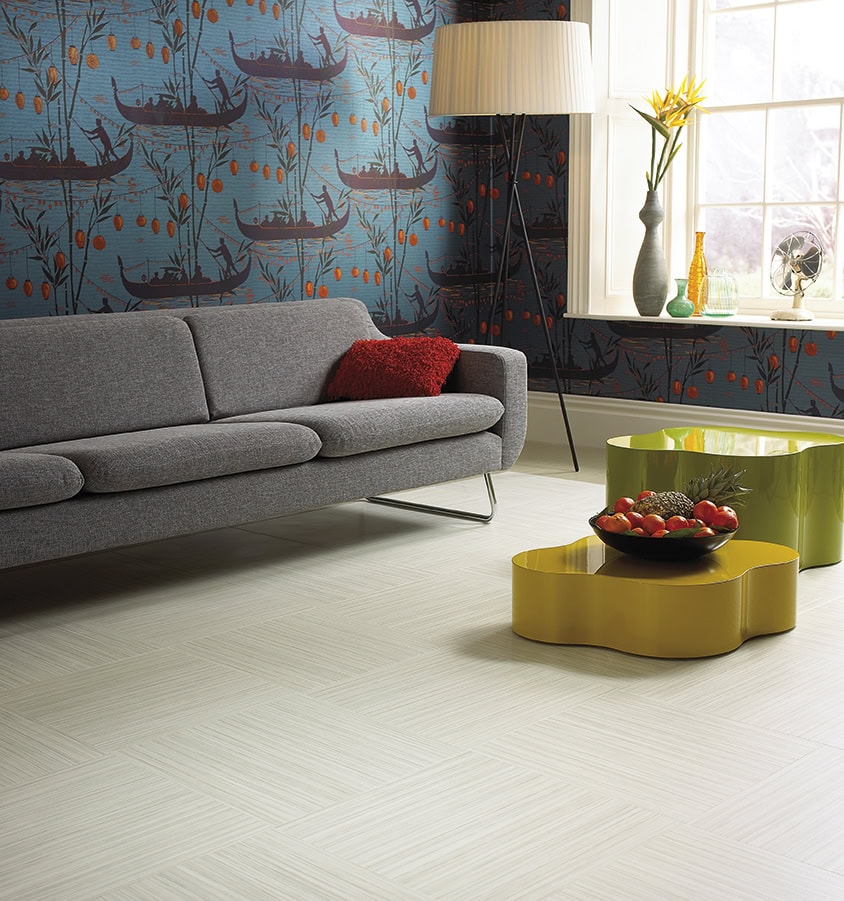 Amtico - Linear Chalk - Luxury Vinyl Tile (LVT) Flooring - Vinyl Flooring - Wood Flooring