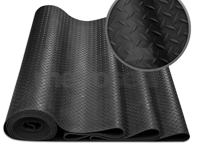 Metroseal - SM545 1Bar Checker - Black - Rubber Flooring