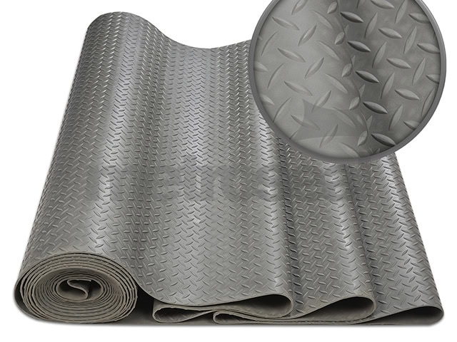 Metroseal - SM545 1Bar Checker - Grey - Rubber Flooring