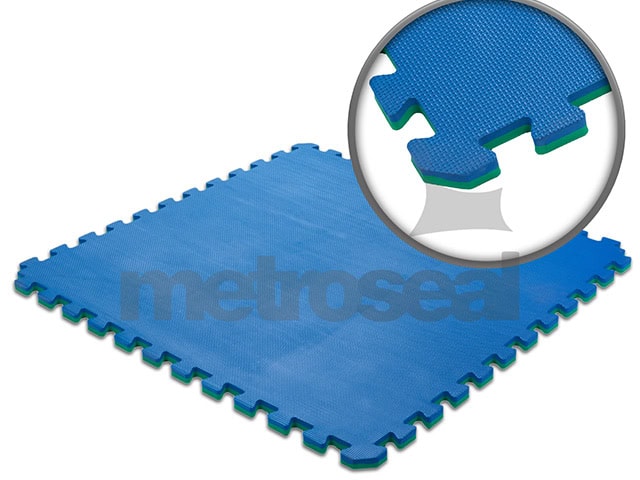 Metroseal - SM717 Blue - Rubber Flooring