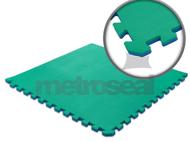 Metroseal - SM717 Green - Rubber Flooring