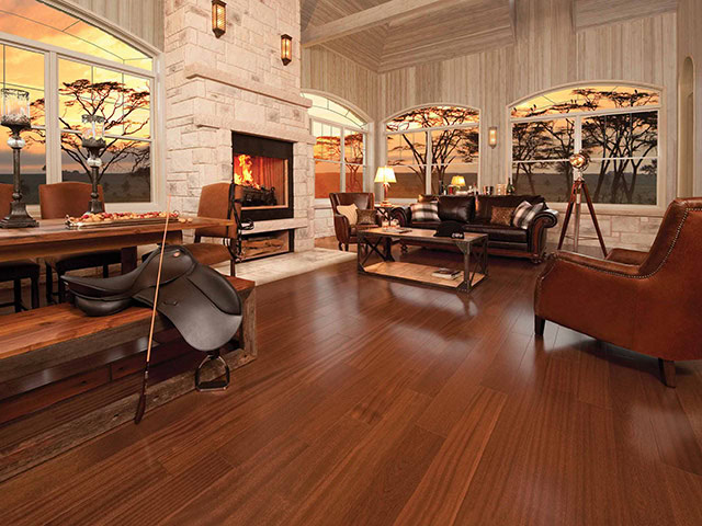 Mirage - Exotic - African Mahogany Brass - Wood Flooring