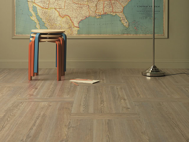 Amtico - Parisian Pine - Plank Weave - Luxury Vinyl Tile (LVT) Flooring - Vinyl Flooring - Wood Flooring
