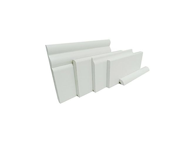 Perfilstar - White PVC Compact Skirting - Vinyl Flooring